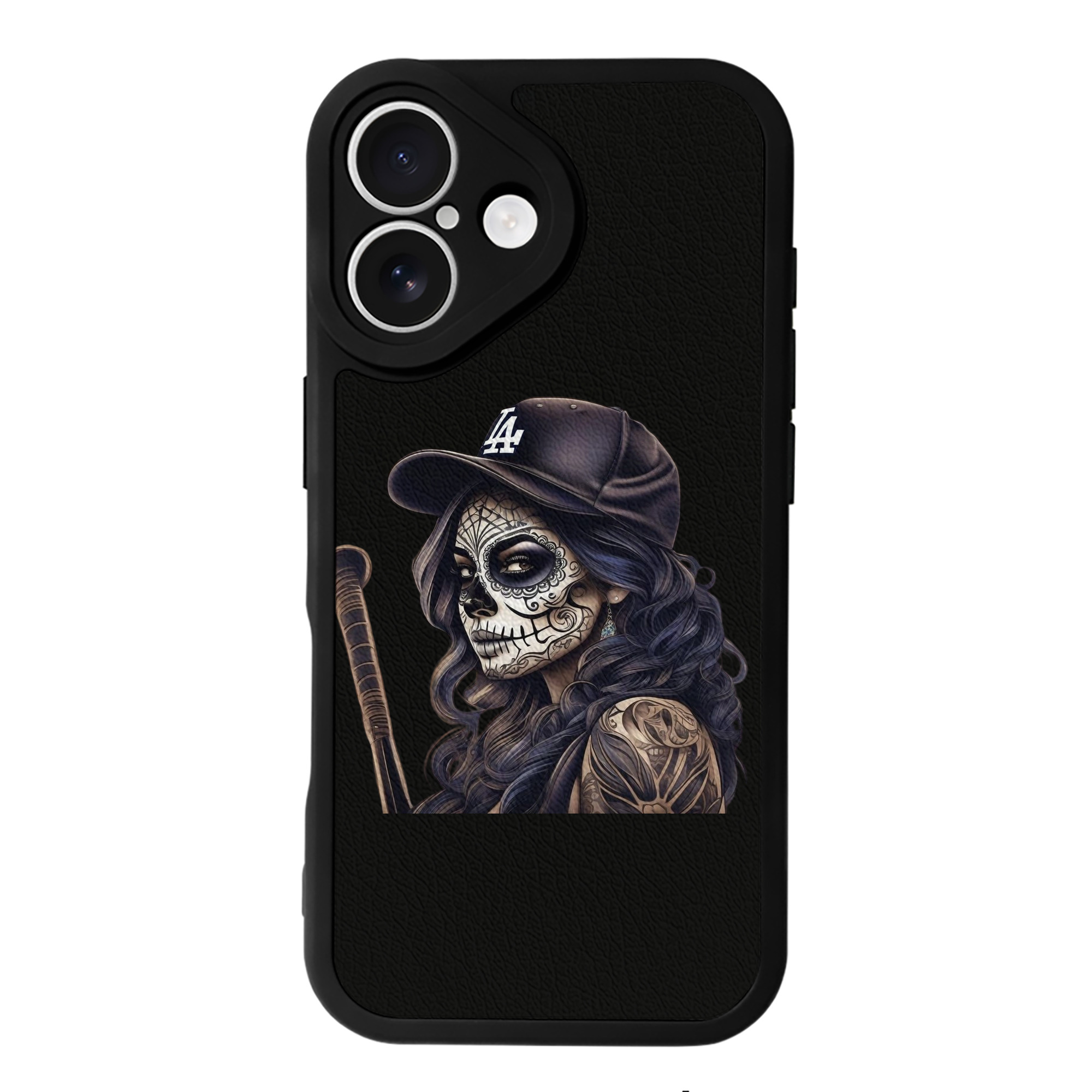  IPhone 16 Silicone Leather Case – UV Print, Lambskin Texture – Perfect Fit, Wireless Charging Compatible, Scratch Resistant, Precise Cutouts – Stylish Protection For IPhone 16